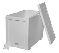 ruchette polystyrène HD 6 cadres Dadant (sans cadres)