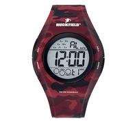 Ruckfield Montre Sport - Digital - Multifonction - Silicone Rouge