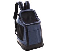Rucksack Flamingo Nestor Bleu Pour Chiens, 35x30x47 Cm, Lavable, Stable