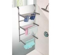 Ruco Séchoir à linge pour douche V802 – À fixer, aluminium argent, 9 m