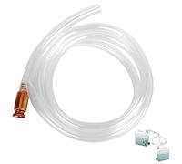 RUCUDIM Siphon Tuyau 2M Flexible d'aspiration Moderne Tuyau Siphonnage, Anti-Statique PVC Gaz Tuyau Siphon Carburan pour Transfert Eau Essence Diesel Gaz Carburant Liquide