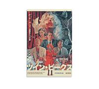 Rudd Poster mural Twin Peaks Fire Walk With Me 1992, art mural, peinture esthétique, rétro pour décoration de chambre, maison et bureau, 40 x 60 cm