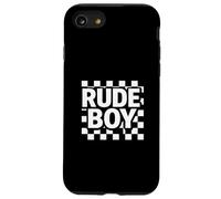 Rude Boy Checkerboard Ska Punk Retro Street Style Reggae Coque pour iPhone SE (2020) / 7/8
