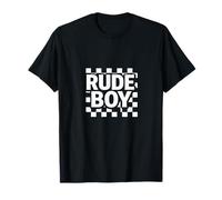 Rude Boy Checkerboard Ska Punk Retro Street Style Reggae T-Shirt