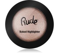 Rude Cosmetics Baked Highlighter enlumineur poudre compact teinte Flirtatious Behaviour 7 g