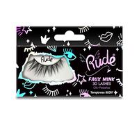 Rude Cosmetics Essential Faux Mink 3D Lashes - Temptress For Women 1 Pc Pair
