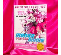 Rude Cosmetics Manga Anime 35 Eyeshadow Palette Book 2 For Women 1.34 oz Eye Shadow