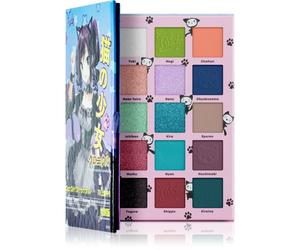 Rude Cosmetics Manga Collection Pigments & Shadows Palette palette de fards à paupières teinte Cat Girl Chronicles 22 g