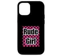 Rude Girl Checkerboard Ska Punk - Design rétro Street Style Coque pour iPhone 12/12 Pro