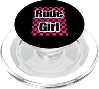 Rude Girl Checkerboard Ska Punk - Design rétro Street Style PopSockets PopGrip pour MagSafe