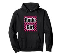 Rude Girl Checkerboard Ska Punk - Design rétro Street Style Sweat à Capuche