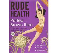 Rude Health Gluten Free Puffed Brown Rice 225g (Case of 4)