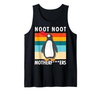 Rude Noot Noot Motherf-ers Sarcastic Graphic Pingouin Débardeur