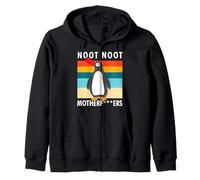 Rude Noot Noot Motherf-ers Sarcastic Graphic Pingouin Sweat à Capuche