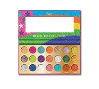 RUDE - Palette de Fards à Paupières Glitter | Haute Pigmentation | Texture Crémeuse | Couleurs Brillantes et Éblouissantes, Multicolore, 1 g (Paquet de 1)