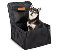 Rudelkönig Siège Auto pour Chien - Panier Voiture étanche pour Petits Chiens en Noir