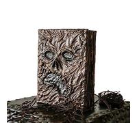 RUDFUZ Necronomicon Livre de magie sombre Demon Evil Dead Summon Livre d'Invocation Lovecraft Horreur Movie Prop Decor Notebook Autel Ceremonie Prop Book Salon Bureau Décoration Halloween Anniversaire
