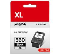 RUDGUZ 560XL PG 560 XL Cartouche Remplacement pour Canon 560 560 XL PG-560XL Compatibles pour Pixma TS5350 TS7450i TS5350a TS7450 TS5350i TS5300 TS5351 TS5351a (1 Noir) pour Canon TS7450i Imprimante