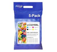 LC3219XL LC3219 XL d'encre Cartouche pour Brother LC3219XL LC3219 XL LC3217 Compatible pour imprimantes Brother MFC-J5335DW MFC-J5330DW MFC-J5730DW MFC-J6530DW MFC-J6930DW MFC-J6935DW (5 Pack)