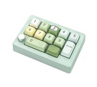 Rudiaoa 12 Clés De Clavier Jeu Pad Macro À Main Unique Ergonomique avec 12 Touches Programmables Et Clavier Programmable D'effets Dynamiques