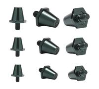 Rudiaoa 12 Pièces Universels en Aluminium Chaussures De Football Goujons Remplacement Crampons Pointes Botte pour Chaussures Aluminium Replacement Cleats