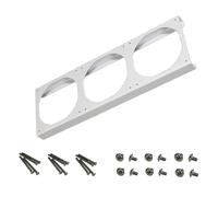 Rudiaoa 3. d'ascenseur De Ventilateur D'ordinateur 12 Cm Extension Hauteur 25mm en Acier Zinc pour Le Refroidissement du Boîtier du PC Rehausseur Refroidissement