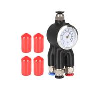 Rudiaoa Adaptateur De Tuyau d'alimentation 4 en 1 Connecteur Port À Cinq Voies Port 'Extension 'Impression pour Laboratoire X1C P1P Tube Filament 'imprimante