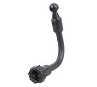 Rudiaoa Adaptateurs d'extension à rotule de 17 mm Bras rotatif à 360 degrés flexible pour grille d'aération de voiture, tableau de bord, support de téléphone
