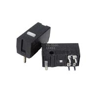 Rudiaoa Bouton De Commutation pour Souris Point 36K Chakram 2 Pièces Micro-Interrupteur Optique De Jeu Noire