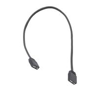 Rudiaoa Câble d'extension ARGB 24 AWG pour ventilateurs et bandes LED femelles 3 broches connecteurs plats répartiteur numérique