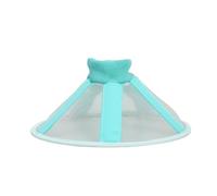 Rudiaoa Collier Elizabeth pour Animaux De Compagnie Filet Ventilé Cône De Récupération Chirurgical pour Chiens Et Chats Soins des Plaies avec Taille Réglable Prévention du Léchage Collier Conique