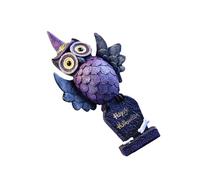 Rudiaoa Connaissance Nightbird Décoration Symbolique pour Anniversaire Colophane Fabrication Visage Simple Pont Rural Moderne Artisanat en Colophane Permanente Décoration De Bureau