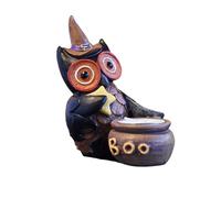 Rudiaoa Connaissance Nightbird Décoration Symbolique pour Anniversaire Colophane Fabrication Visage Simple Pont Rural Moderne Artisanat en Colophane Permanente Décoration De Bureau