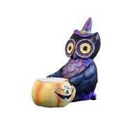 Rudiaoa Connaissance Nightbird Décoration Symbolique pour Anniversaire Colophane Fabrication Visage Simple Pont Rural Moderne Artisanat en Colophane Permanente Décoration De Bureau