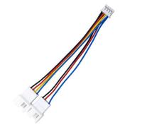 Rudiaoa Connecteurs de ventilateur de boîtier PC PWM à 4 broches vers GPU, capteurs de température, câble de régulation de vitesse, contrôle thermique GPU, adaptateurs