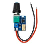 Rudiaoa Contrôleurs de vitesse de ventilateur PWM 12 V à canal unique avec commutateurs et connecteurs 4 broches pour un réglage de la vitesse du ventilateur PWM silencieux