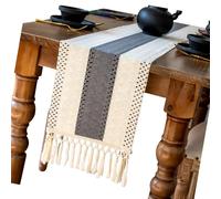 Rudiaoa Couverture De Table Noël en Tissu Polyester Facile À Nettoyer Pliable Décoration Fête Vacances Décoration Table Vacances