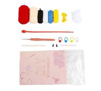 Rudiaoa Danse au crochet pour débutants, y compris crochet fil marqueur à tricoter, instructions étape par étape, accessoires faits à la main