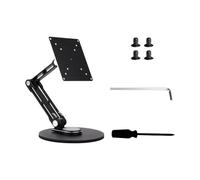 Rudiaoa De Moniteur De Bureau Pliable Étagère PC Plat Cintre Réglable Moniteur Accessoires Ergonomiques Rotatif en Métal