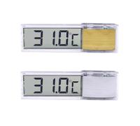 Rudiaoa Digital Aquariums Thermometers LCD Display Sensors Fish Tanks Water Temperature for Fish Tanks Monitoring High Accuracy Easyly Install Aquariums Temperature Device