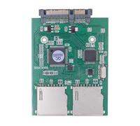 Rudiaoa Double Convertisseur De Disque RAID0 15 Broches + 7 Broches pour Une Gestion Rapide Et Efficace des De Stockage