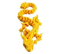 Rudiaoa Dragon Articulé Compact Jouet Coloré Anti-Stress pour Et Adultes Modèle De Dragon Articulé