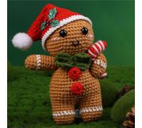 Rudiaoa Ensemble De Bricolage Crochet Noël Comprenant Des Fils À Instructions D'aiguille Accessoires Pour Débutant Ensemble Facile À Démarrer Bricolage