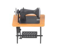 Rudiaoa Figurine de machine à coudre détaillée à l'échelle 1/24, meubles pour maisons de poupées, accessoires et objets de collection