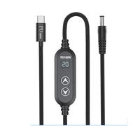 Rudiaoa Fil De Réglage Puissance Intelligent 100 W Rapide pour Ordinateurs Portables USB Type C À 5 Mm Alimentation Directe Sorties pour Ordinateur Portable avec Type C