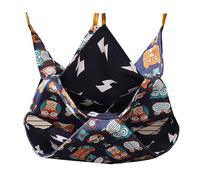 Rudiaoa Hamsters Hamac Lit Jouet Petit Animal Cachette Belle Impression Suspendue Cachette Habitat Décor pour Écureuils Chinchillas Hamster Cage Hamac Chinchillas Maison Animal De Compagnie