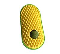 Rudiaoa Indoor Toy Massage Brush Interactive Cats Catnips Container Massage for Kitten Fun Exercise Scratching Device