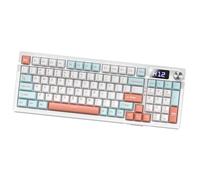 Rudiaoa Jeu De Clés Interconnectées Pleine avec Technologie Changement Code Numérique Structure Suppression du Bruit À 5 Étapes Et Connexion Contrôle Audiovisuel Physique Jeu Clés ABS