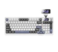 Rudiaoa Jeu De Clés Interconnectées Pleine avec Technologie Changement Code Numérique Structure Suppression du Bruit À 5 Étapes Et Connexion Contrôle Audiovisuel Physique Jeu Clés ABS