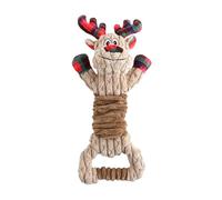 Rudiaoa Jouet pour animaux de compagnie pour petits chiens, résistance à mâcher des dents, nettoyage des dents, fournitures interactives pour l'ennui, intelligence, grand pour mâcheurs agressifs pour